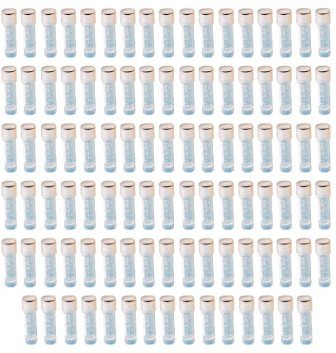 HUAZIZ 100 Pcs Transparent Tubes à Essai en Plastique 1,8ML Gradué avec Bouchon à Vis pour Laboratoire, Cryotubes En Plastique Tubes Cryogéniques Gradués Tube à Échantillons