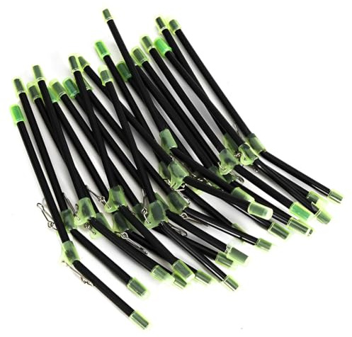 FMYODWU 20 pezzi accessori per la pesca, braccio antigroviglio, braccio antigroviglio per la pesca, braccio antigroviglio per la pesca, leggero, durevole, riutilizzabile, adatto per la pesca