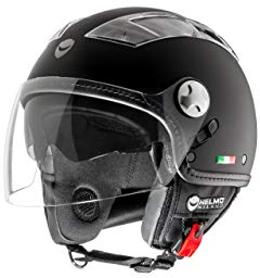 Helm HELMO Milano Demi Jet -Turbine- Jethelm (L, schwarz matt)