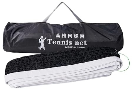 KiBcsLic Red de Tenis con Bolsa de Mano, Fácil de Montar, Portátil para Jugar Al Aire Libre en El Césped.