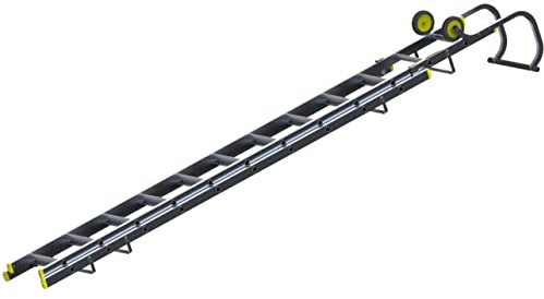 Werner Double Section Sliding Roof Ladder 3.77m