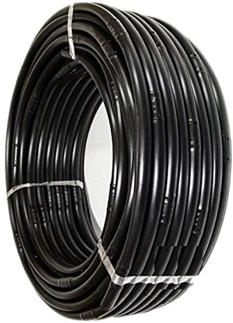 Suinga Tuberia de Riego por Goteo 16 mm | Manguera riego por goteo cada 33 cm, tubo goteo de 100 metros | Kit riego por goteo negro para Jardines, Terrazas, Huertos y Macetas