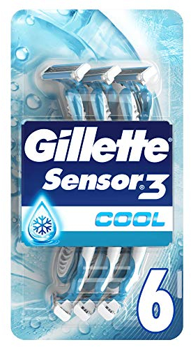 Gillette Sensor3 Cool Einwegrasierer für Herren