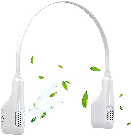 Collar purificador de aire personal, ionizador de aire de cuello portátil portátil, limpiador de aire recargable de 2000 W/cm3, ambientador de viaje sin ruido para coche, oficina, dormitorio, avión