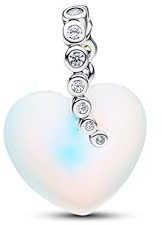PANDORA 794143C01 ciondolo a cuore in cristallo