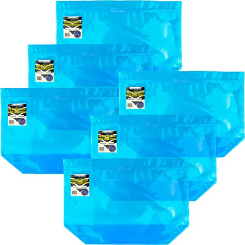 Dry-Packs Anti-Corrosion .50 Cal Ammo Can Liner Bags, 6 Pack - Rifle Round, Bullet, Ammunition Storage Solution, Blue (VCI-50CAL-LINER-6PK)