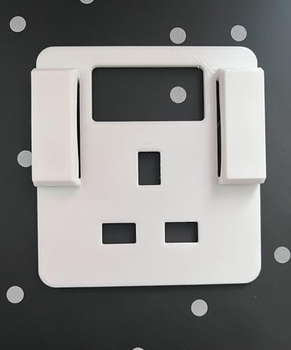Plug Switch Cover Guard Power Protectors Stop Unplugging & Preventing Switch Off White Version UK 240V 3 pin Plug | 2EO