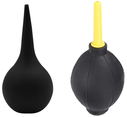 Gummi sugpropp med öronspruta, 1 PAC luftfläkt, 1 PAC öronglödlampsspruta, luftdammvippsburk, handfläkt, glödlampor för rengöring, klämglödlampa för tangentbord, kamera, hörapparat och skonsam