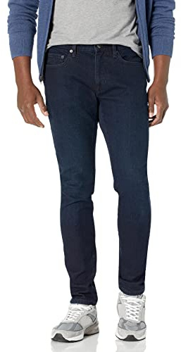 Amazon Essentials Jean Stretch Coupe Skinny - couleurs abandonnées Homme, Bleu Surteint, 29W / 32L