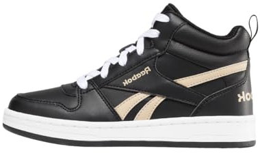 Reebok Jungen Royal Prime Mid 2.0 Sneaker, Cblack Oat Ftwwht, 39 EU