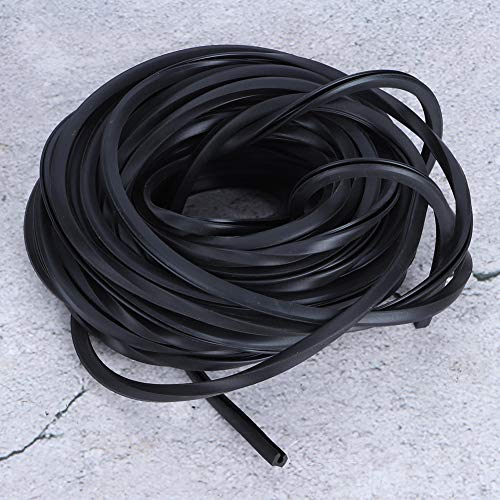 Yosoo Health Gear Glasgummidichtung, Gewächshaus-Gummidichtungsstreifen, Glasdichtungsgummikabel, Gewächshauszubehör, 4 M/10 M/18 M (10 m / 32,8 Fuß)