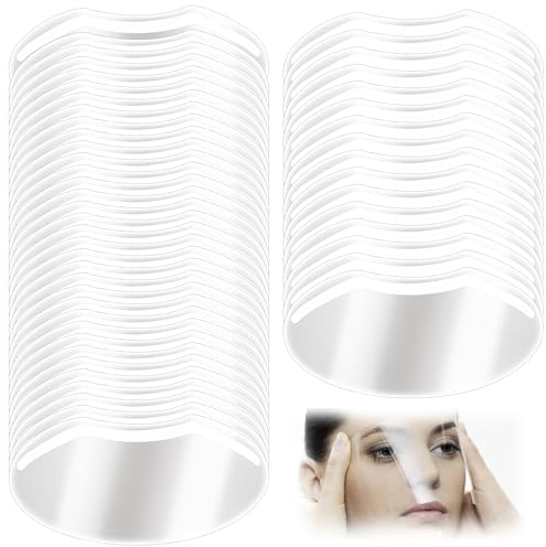 Lot de 30 Visières Transparentes pour Microblading, Maquillage Permanent, Extensions de Cils - Protégez vos Yeux et Visage sous la Douche !