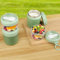Tazza per cereali, yogurt, da 530 ml e 330 ml, con coperchio cucchiaio, piccolo, contenitore per il pane, per la colazione, per il pranzo, per lo yogurt, per la colazione, per lo yogurt, per insalata