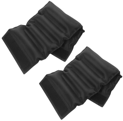 Ipetboom 2 Pezzi Borsa Termica per Bottiglie con Refrigerante Integrato Riutilizzabile e Isolante Borsa Frigo Nera per Vino e Birra per Picnic Viaggi e Feste all Aperto