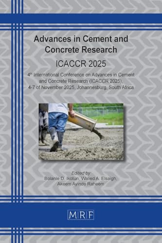 Advances in Cement and Concrete Research: ICACCR 2025: 63