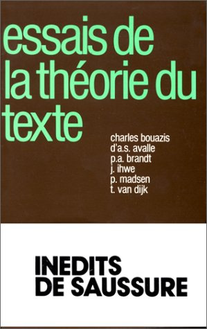 Essais de la théorie du texte (0000)