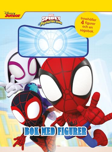 Marvel - Spidey & his Amazing Friends (4 figurer och bok)