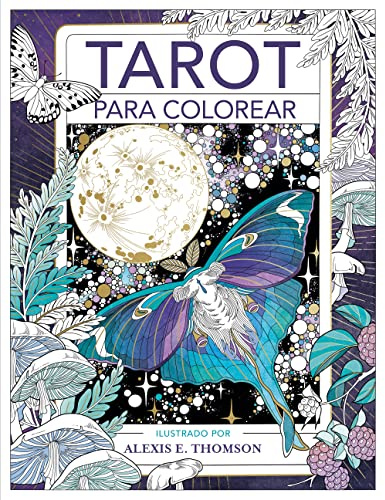 Tarot para colorear: Libros para colorear para adultos (Obras diversas)