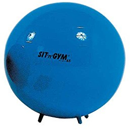 Behrend Sit'n Gym - Palla da ginnastica per bambini, con piedi, 65 cm, colore: Blu