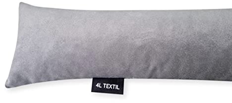 4 l textil drag stopp, tryckstopp, vindstopp för dörrar och fönster, dragstopp för dörr dörrorm dörrrulle sammetsimitation manchestertillverkare 70 cm 80 cm 90 cm 100 cm 150 cm (sammet 02, 80 cm)