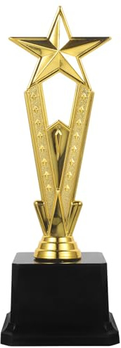 Operitacx Plastic Trophy Award 8.86 Inch Celebration Winner Trophy for Students Party Competition and School Ceremony