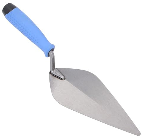 Cazzuola di Intonaco, Impugnatura Comoda, Finitura Professionale, più Funzioni, Strumento Manuale A5 in Acciaio Inossidabile Durevole per Cemento, Cemento, con Design Ad Angolo Quadrato,