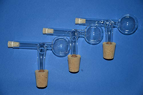 generisch 3 Schnapsspender, Ausgießer, Portionierer 2CL aus Glas