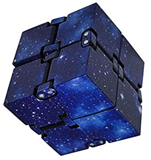 2021 - Cubo a risvolto Infinity, Infinity Cubo Fidget Fidget per sviluppare il cervello antiansia, stress, durata dell'adulto