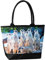 VON LILIENFELD Handtasche Erdmännchen Surikat Meerkatze Motiv Shopper Maße cm L42 x H30 x T15 Strandtasche Henkeltasche Büro