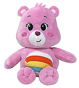 Whitehouse Glücksbärchis Care Bears Glücksbärchen Plüsch 6 versch. Figuren, 21 cm ORIGINAL Kuscheltier - Unlock The Magic - super weicher Plüschbär, Teddybär Stofftier für Kinder (Hurra Bärchi)