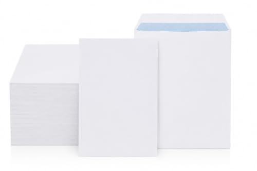 50 x White Mailing Envelopes Self Seal for Posting mailing Home Office and Ecommerce – A4 A5 DL (A5)