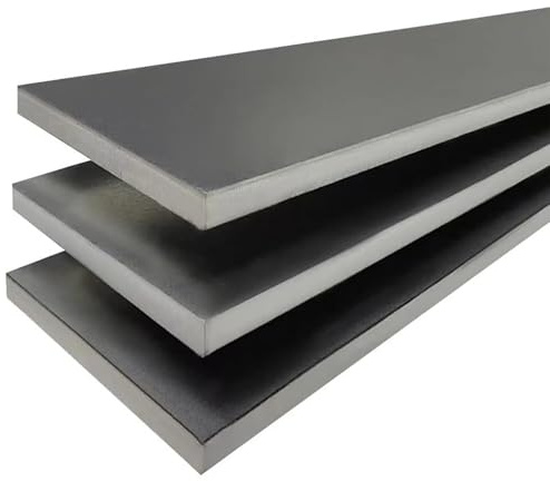 NBSHWTY Paquete de 3 barras planas de acero 1095, 12 x1.5 x0.12 pulgadas, ideal para profesionales y aficionados fabricantes de cuchillos, acero al carbono recocido para proyectos de bricolaje.