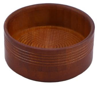 Angoily Rasierseifenschale Holz Groß Langlebige Rasiertasse Für Nasses Rasieren Praktisches Werkzeug Für Reichhaltigen Schaum Für Männer