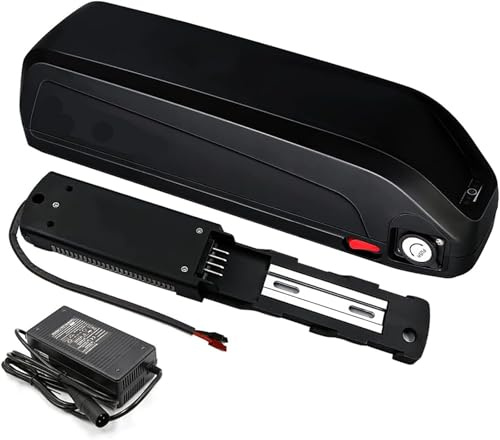 E-Bike Batterie de Vélo électrique 48V 52V 8Ah 15Ah 20Ah, Ebike Batterie 48V 52V 8Ah 15Ah 20Ah Haute Puissance avec Chargeu pour 200W 350W 500W 800W 1000W Moteu 48V 8Ah,4 pin