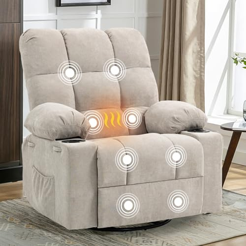 BRTHORY Recliner Chair Reclining Armchair Padded Seat Single Sofa Lounge Seating Manual Adjustable Legrest and Backrest PU Leather Couch Chair for Living Room Bedroom Home Theater Cafe