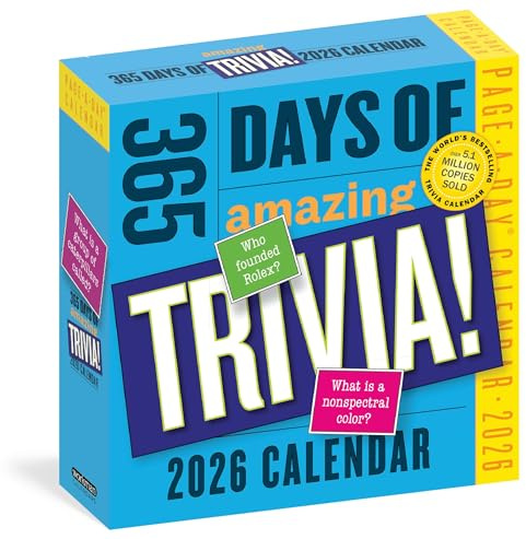 365 Days of Amazing Trivia Page-A-Day® Calendar 2026