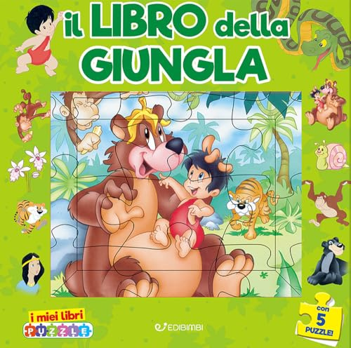 Il libro della giungla. I miei libri puzzle. Ediz. illustrata
