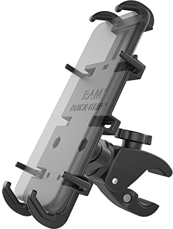 RAM Mounts Quick-Grip Large Phone Mount with Low-Profile Tough-Claw RAM-HOL-PD4-400-1U