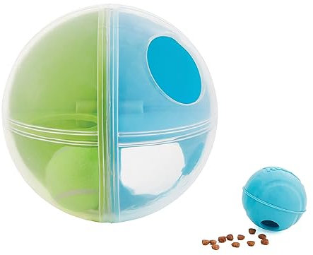 Outward Hound Nina Ottosson A-Maze Ball - Interaktives Intelligenzspielzeug - Spielball für Hunde mit Leckerli-Labyrinth