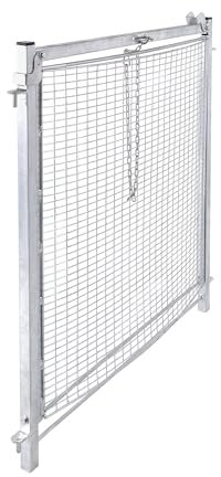 Composteur de jardin galvanisé à chaud de qualité supérieure - En bois et métal - Tamis à compost durable - 102 x 8 x 100 cm