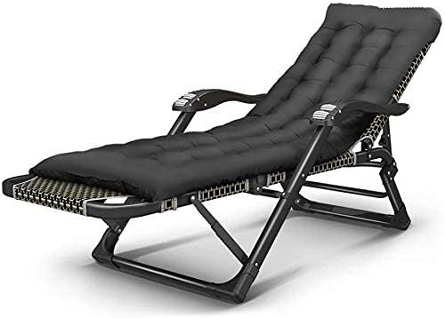 Guyifuny Klappbarer Loungesessel, strapazierfähige Gartenmöbel-Sets, Sonnenliege, Camping-Gartenstühle, strapazierfähige, verstellbare Camping-Liegestühle