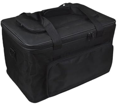 Sac à Dessin Artistique Grande Capacité Boîte Organisateur de Peinture Boîte à Outils de Peinture Artistique Portable Sac Fourre-tout Étanche pour Matériel Artistique Sac pour Kit d'Artist, Noir