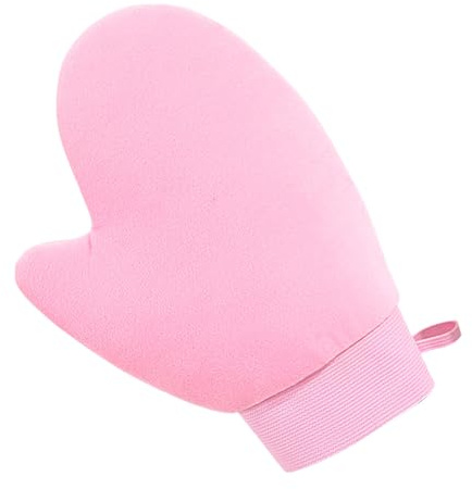 Rukjmqi Tan Glove,Sunless Self-Tanner Mitten | Soft Portable Tanning Mitt for Sensitive Skin Women Men Hands Back Body Legs Shower Home Travel Bed