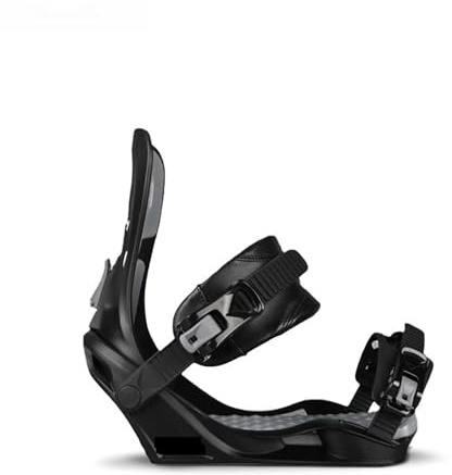 NFEKLFI Snowboardbindningar Snowboardbindningar för vuxna, snabbfrigöring, skidkompisar, vintersport (BlackL)