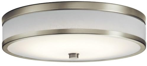 Kichler Lighting 11303NILED LED Flush Mount from The Pira Collection,Silver