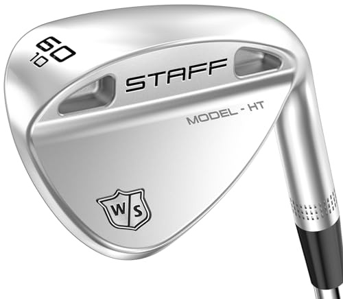 Wilson Men's Staff Model HT Wedge, For Right-Handed Golfers, Steel, 60 Degree Loft