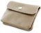 Modamoda de P09 Portefeuille en cuir italien, pour femme, petit, Taupe foncé., XS