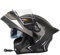 Letetexi Motorradhelm Helm Motorrad Mit Bluetooth Integriert Klapphelm Mit Doppelvisier Mit Eingebautem Mikrofon für Automatische Reaktion ECE-Zertifizierung Für Frauen Männer