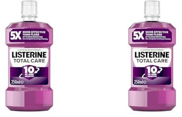 Listerine Total Care Mouthwash 250ml (Pack of 2)