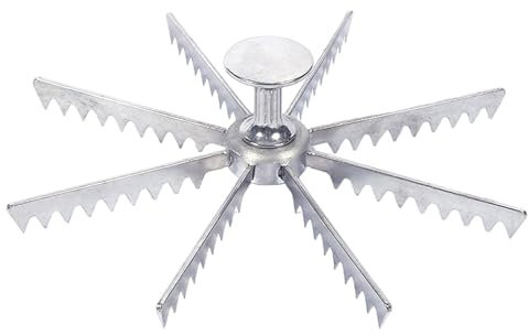 Cortador de pizza de aleación de aluminio de fácil limpieza con forma de engranaje, herramienta creativa para pizza, divisor de masa adecuado para porciones iguales